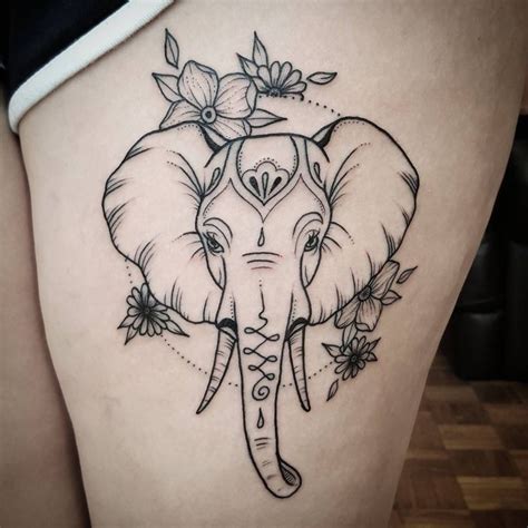 Outline elephant tattoo - May 10, 2023 · Simple Elephant Tattoo. Although just a simple elephant tattoo design, this outline of an elephant head is great for a minimalistic look. Because of its versatility, this elephant design is an unforgettable tattoo if it is placed at the place on your body. The elephant outline tattoo is also an easy and simple way to portray these gentle giants. 